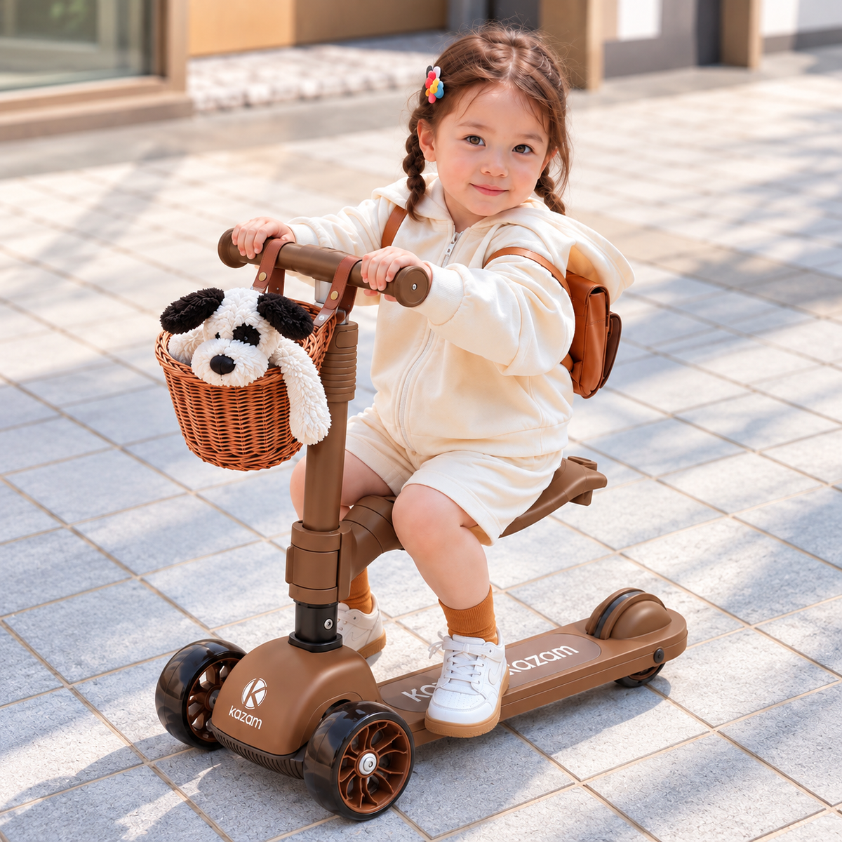 Kazam三合一滑步車(有推桿)