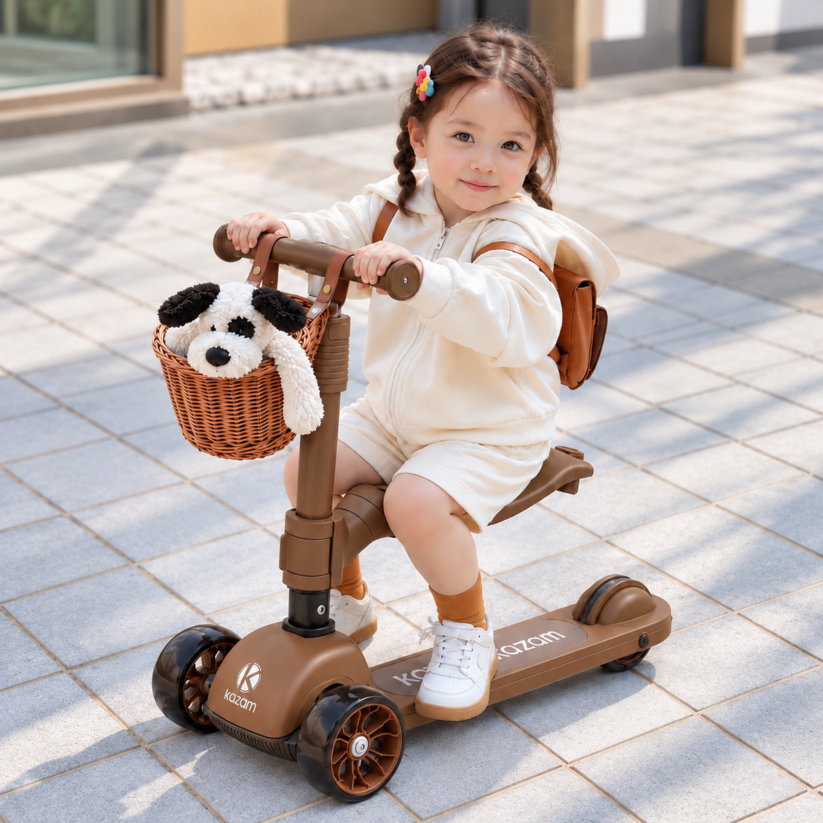 Kazam scooter 2in1
